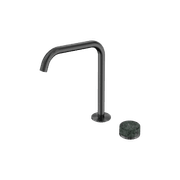 Serenity Bath/Kitchen Mixer Edge Spout Verde Alpi Handle Gun Metal gallery detail image