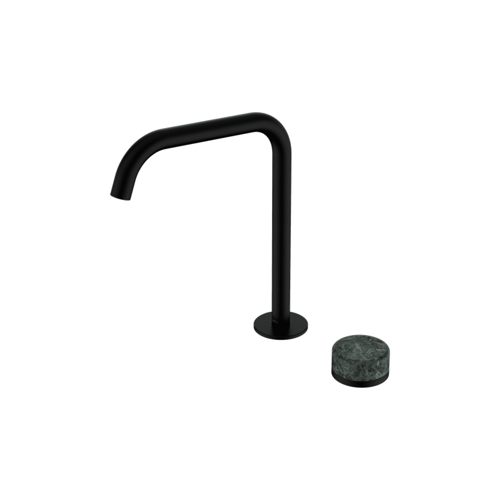 Serenity Bath/Kitchen Mixer Edge Spout Verde Alpi Handle Matte Black gallery detail image