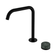 Serenity Bath/Kitchen Mixer Edge Spout Verde Alpi Handle Matte Black gallery detail image