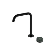 Serenity Bath/Kitchen Mixer Edge Spout Verde Alpi Handle Matte Black gallery detail image