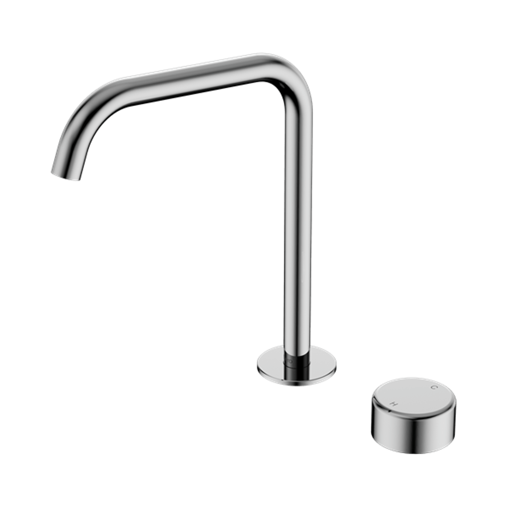 Serenity Bath/Kitchen Mixer Edge Spout Metal Handle Chrome gallery detail image