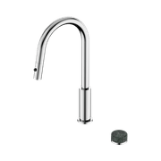 Serenity pull out kitchen Set Verde Alpi Handle Chrome gallery detail image