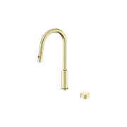Serenity pull out kitchen Set Metal Handle Brushed Gold gallery detail image