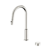 Serenity pull out kitchen Set Metal Handle Brushed Nickel gallery detail image