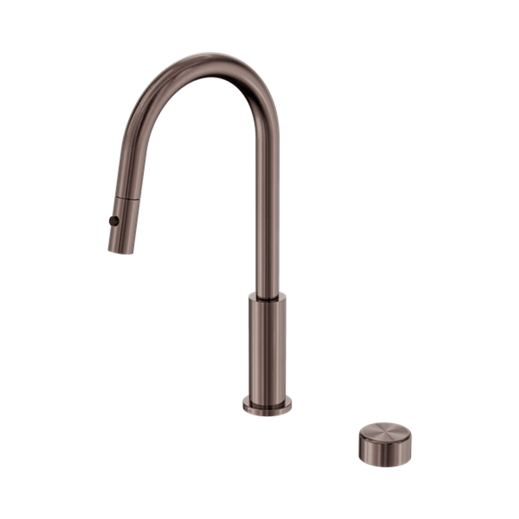 Serenity pull out kitchen Set Metal Handle Brushed Bronze gallery detail image