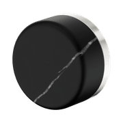 Serenity Shower Mixer Marquina Black Handle Brushed Nickel gallery detail image