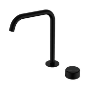 Serenity Bath/Kitchen Mixer Edge Spout Marquina Black Handle Matte Black gallery detail image