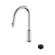 Serenity pull out kitchen Set Marquina Black Handle Chrome gallery detail image