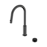 Serenity pull out kitchen Set Marquina Black Handle Gun Metal gallery detail image