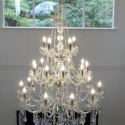 Bohemian Elegance 25 Light Crystal Chandelier- Chrome gallery detail image