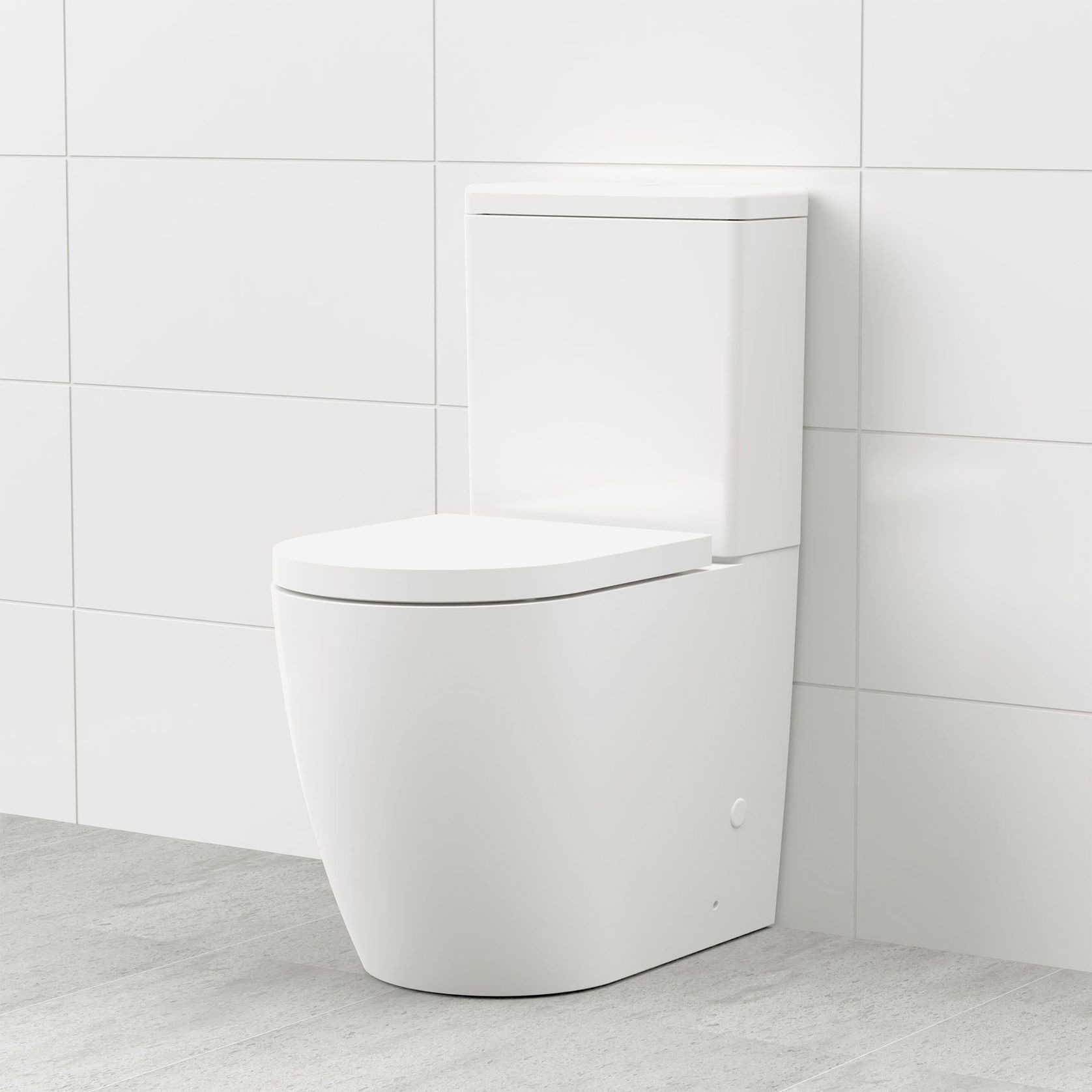 Odourless by Expella with Argent Vista HygienicFlush Back-to-wall Toilet Suite gallery detail image
