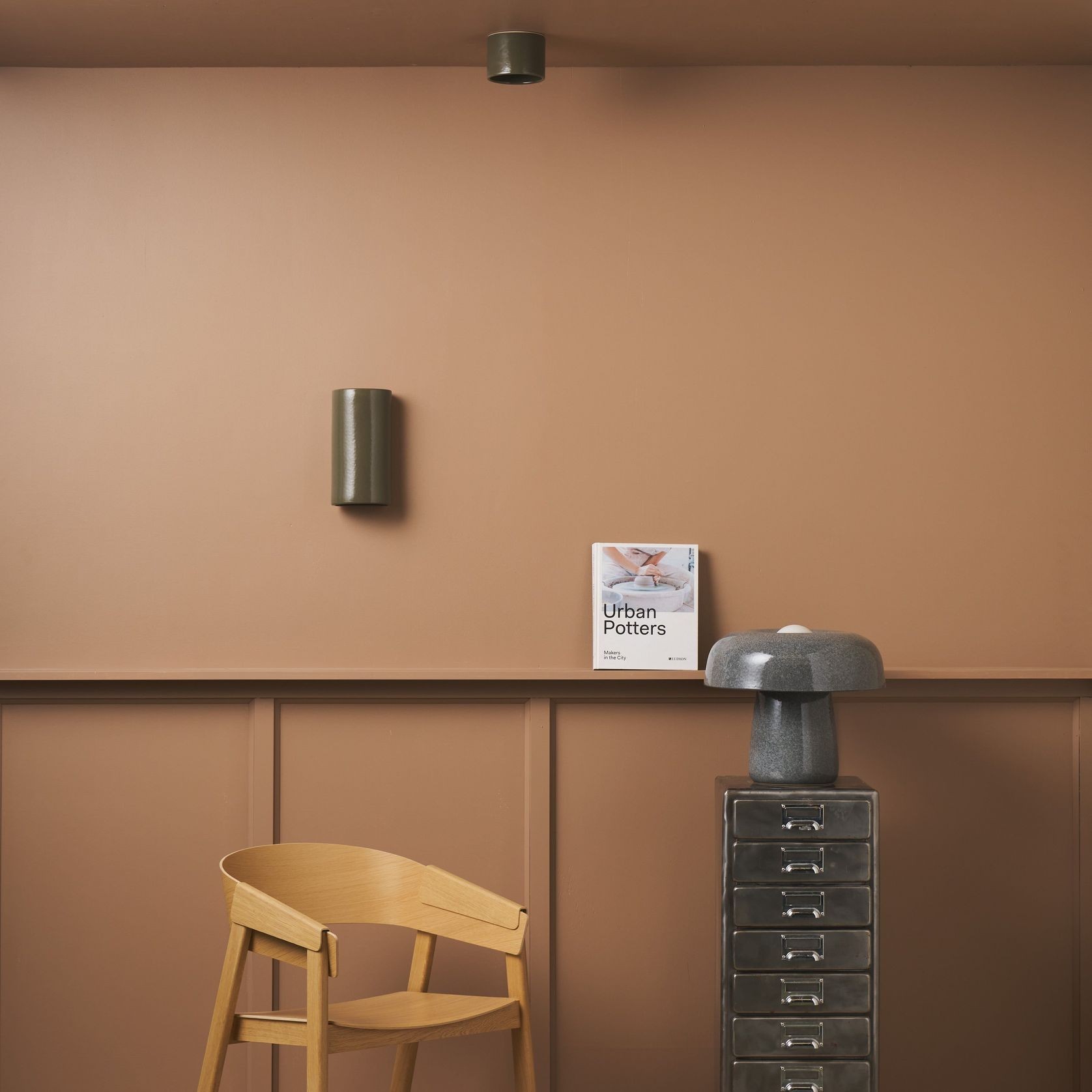 Cylinder Ceiling Light gallery detail image