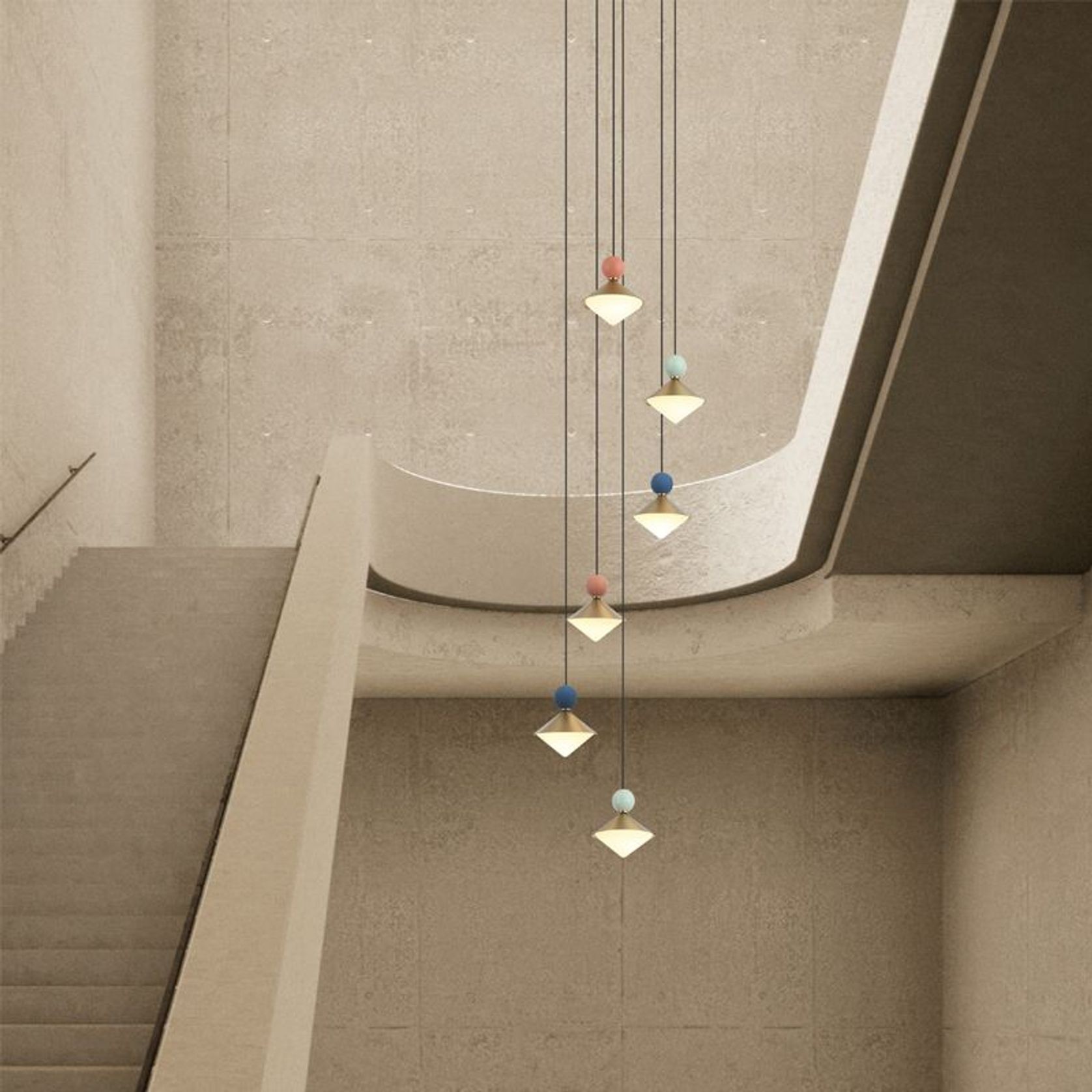 Lyra 6-Light Pendant gallery detail image