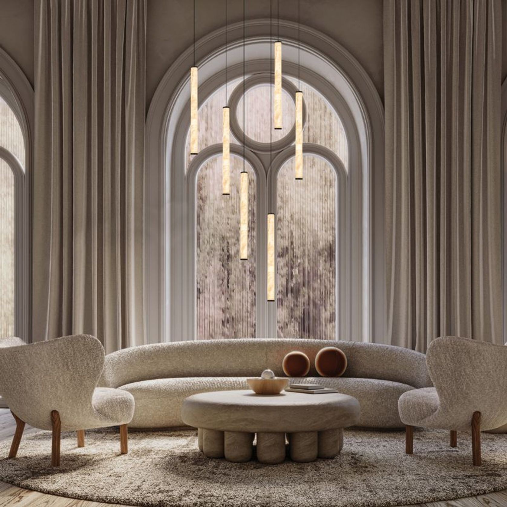 Zeus Axis Pendant 54cm gallery detail image