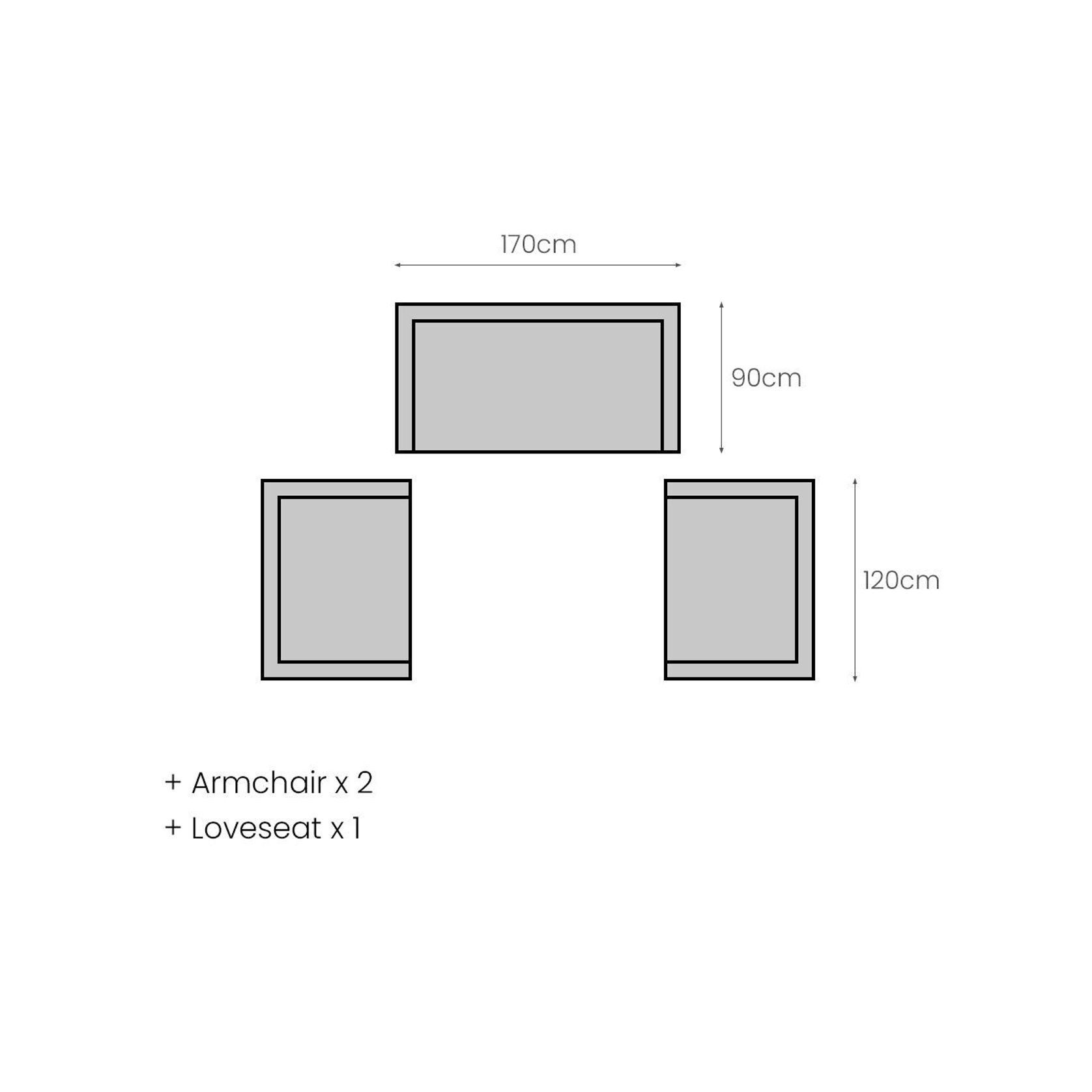 Ibis 2.0 Oversized Outdoor Right Sofa gallery detail image