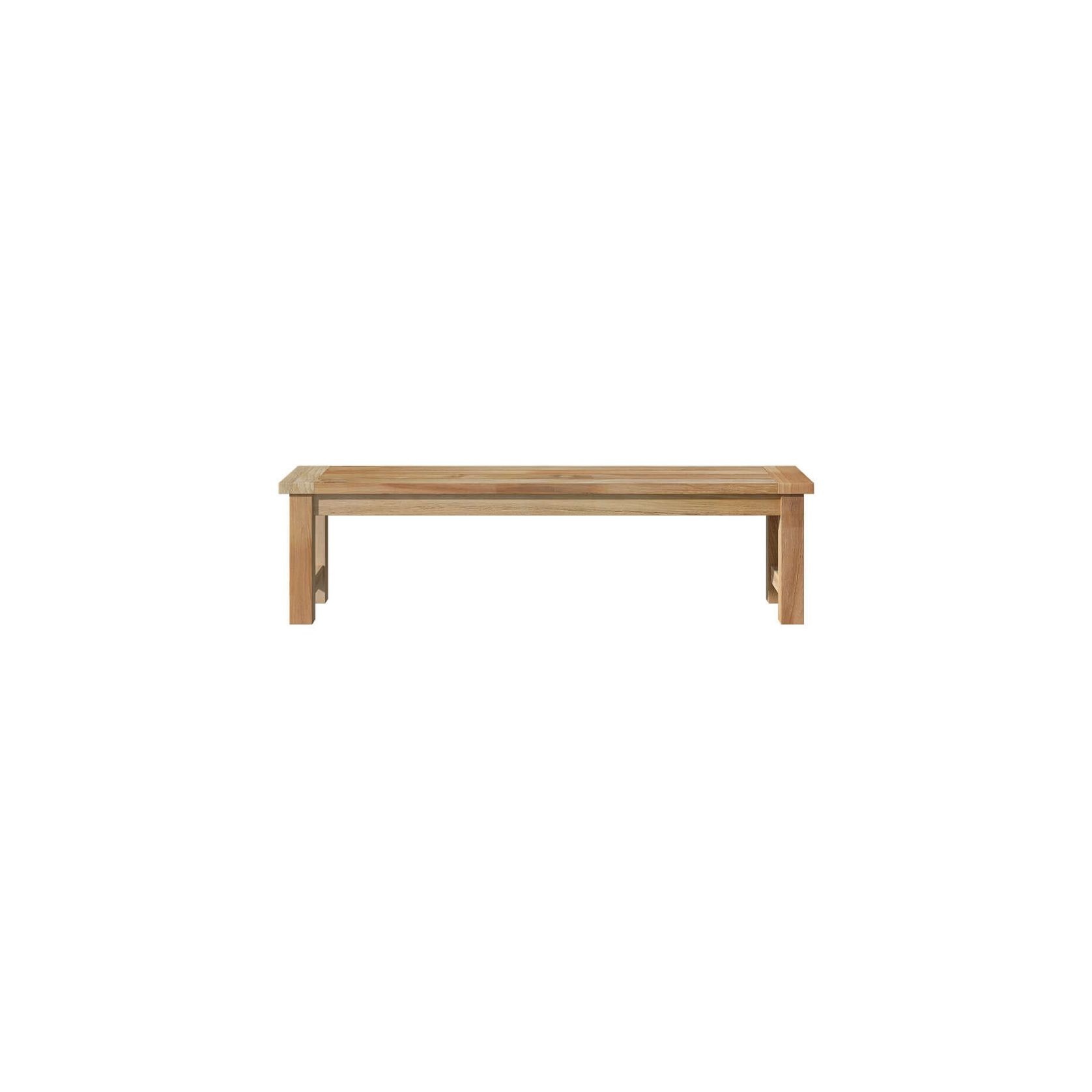 Harmony Outdoor Teak Bench 170x 40x 45cm gallery detail image