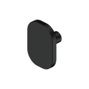 Bianca Cabinet Knob Matte Black gallery detail image