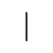 Bianca Pull Handle 360mm Matte Black gallery detail image