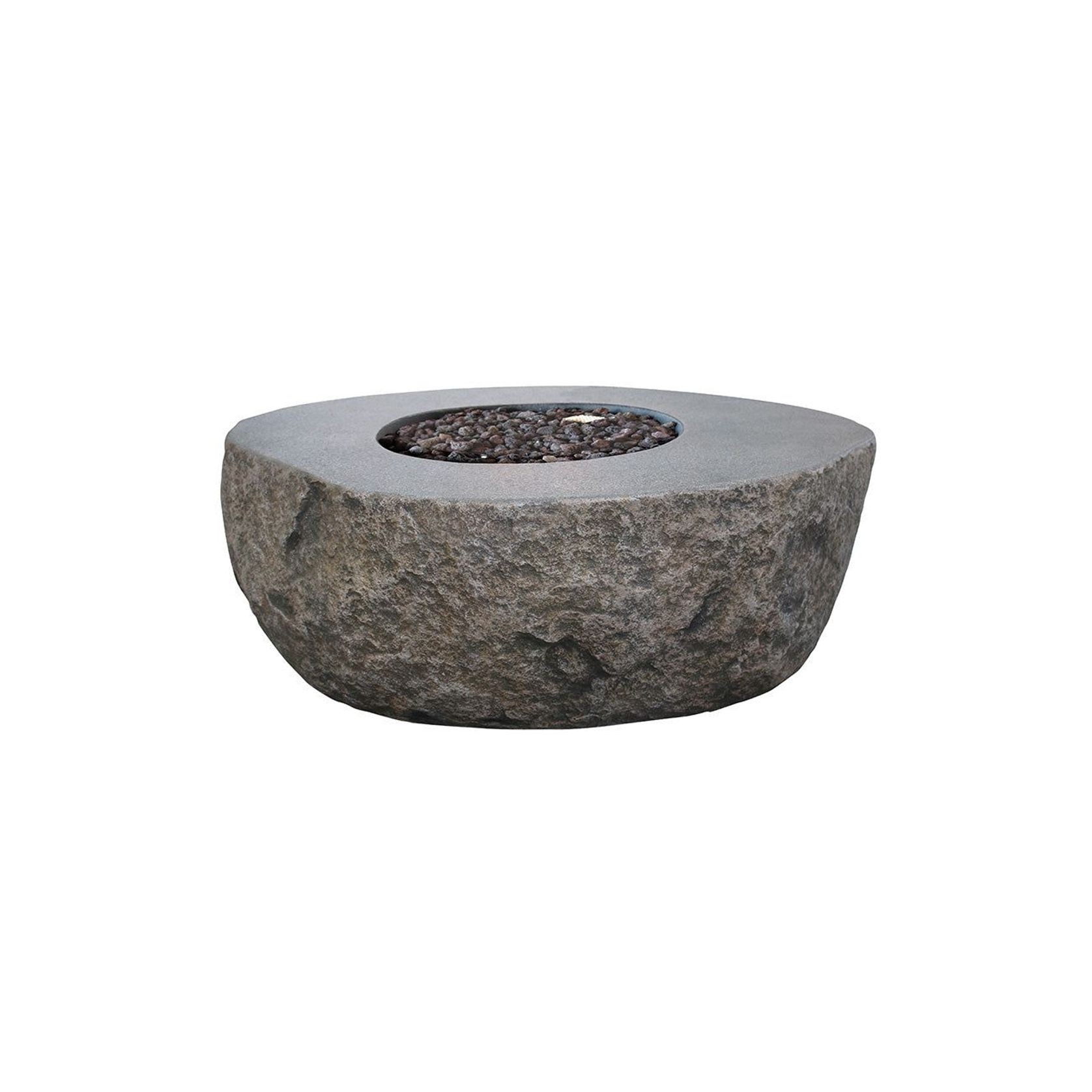 Boulder Outdoor Lpg Gas Fire Pit Table gallery detail image