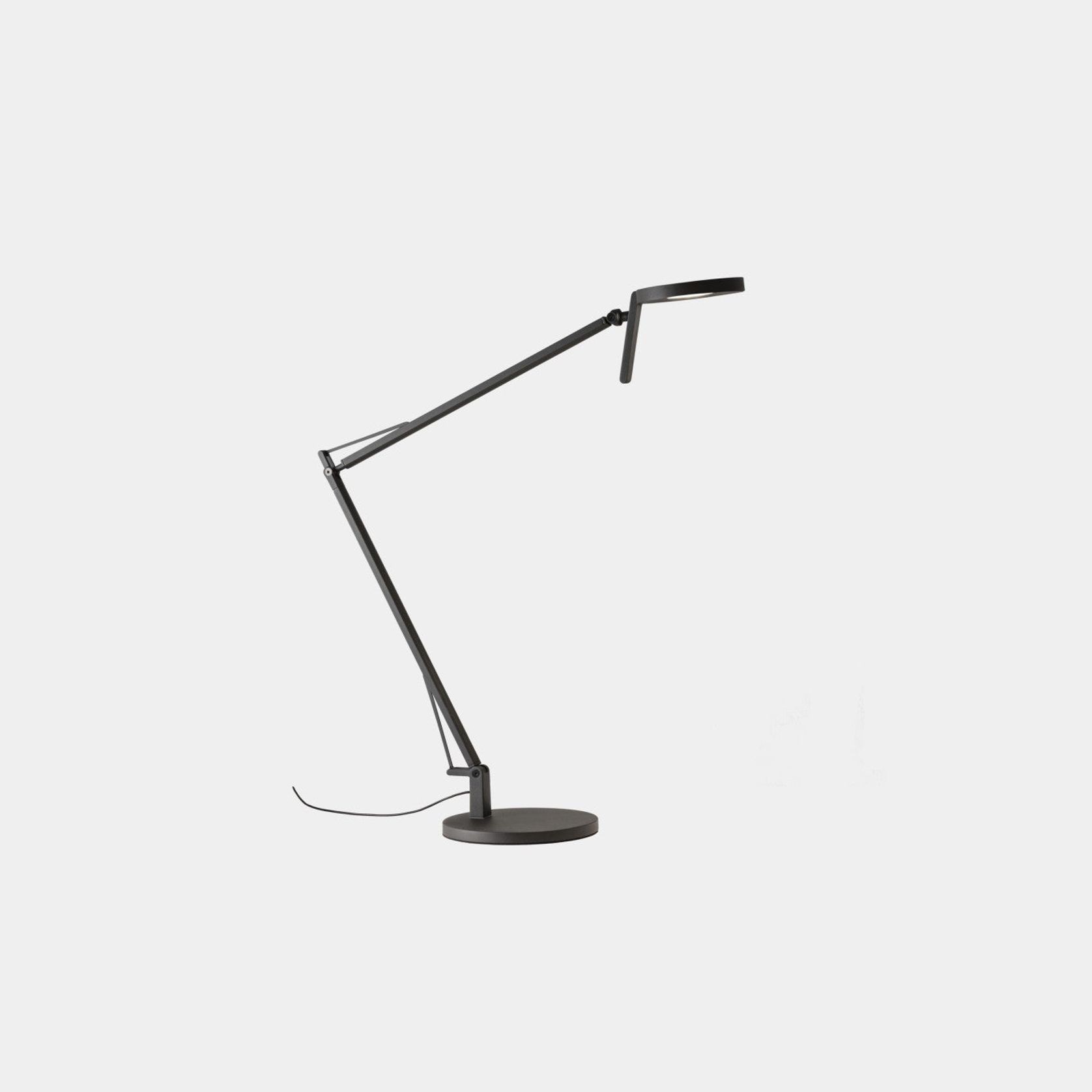 Marlin LED Table Lamp in Textured Black gallery detail image