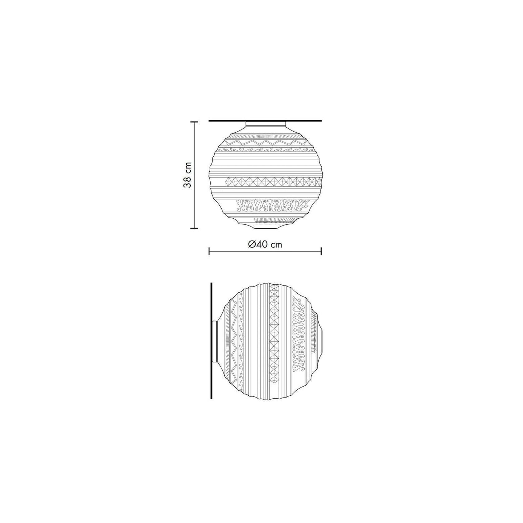 Braille Ceiling/Wall Light gallery detail image