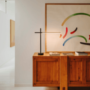 Taka LED Table Lamp in Black gallery detail image