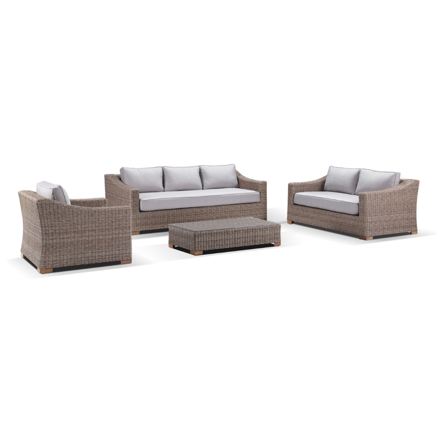 Retreat Outdoor 3 Seater, 2 Seater Lounge & Armchair gallery detail image