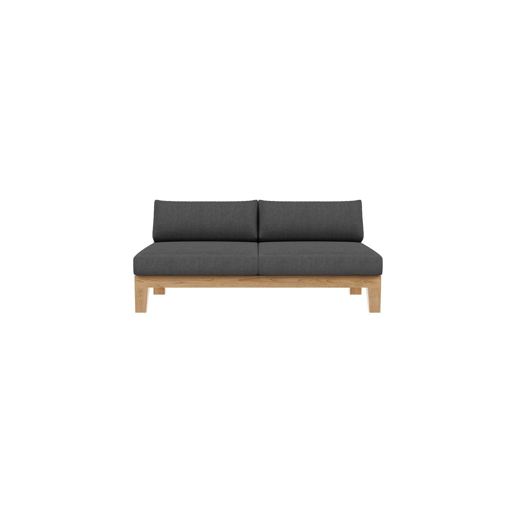 Newport Teak Outdoor Sofa L Sectional - 5 Seat gallery detail image