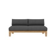 Newport Teak Outdoor Sofa L Sectional - 5 Seat gallery detail image