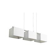Godwin White White Square Trio Pendant Lights gallery detail image