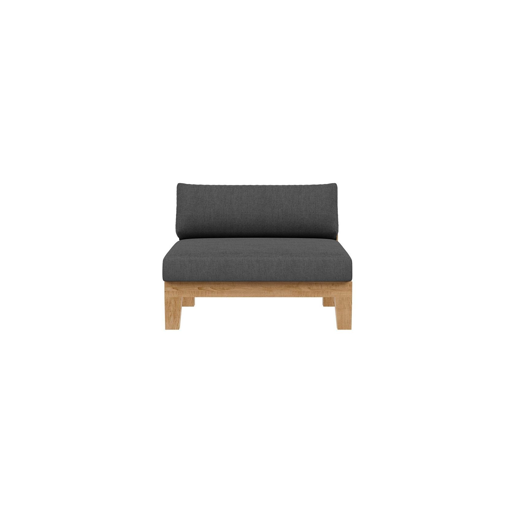 Newport Teak Outdoor Sofa L Sectional - 5 Seat gallery detail image