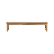 Harmony Outdoor Teak Bench 230x 40x 45cm gallery detail image