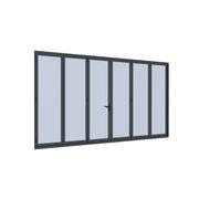 Bifold Glass Door For Pacific Wall Mounted Pergola gallery detail image