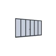 Bifold Glass Door For Pacific Wall Mounted Pergola gallery detail image