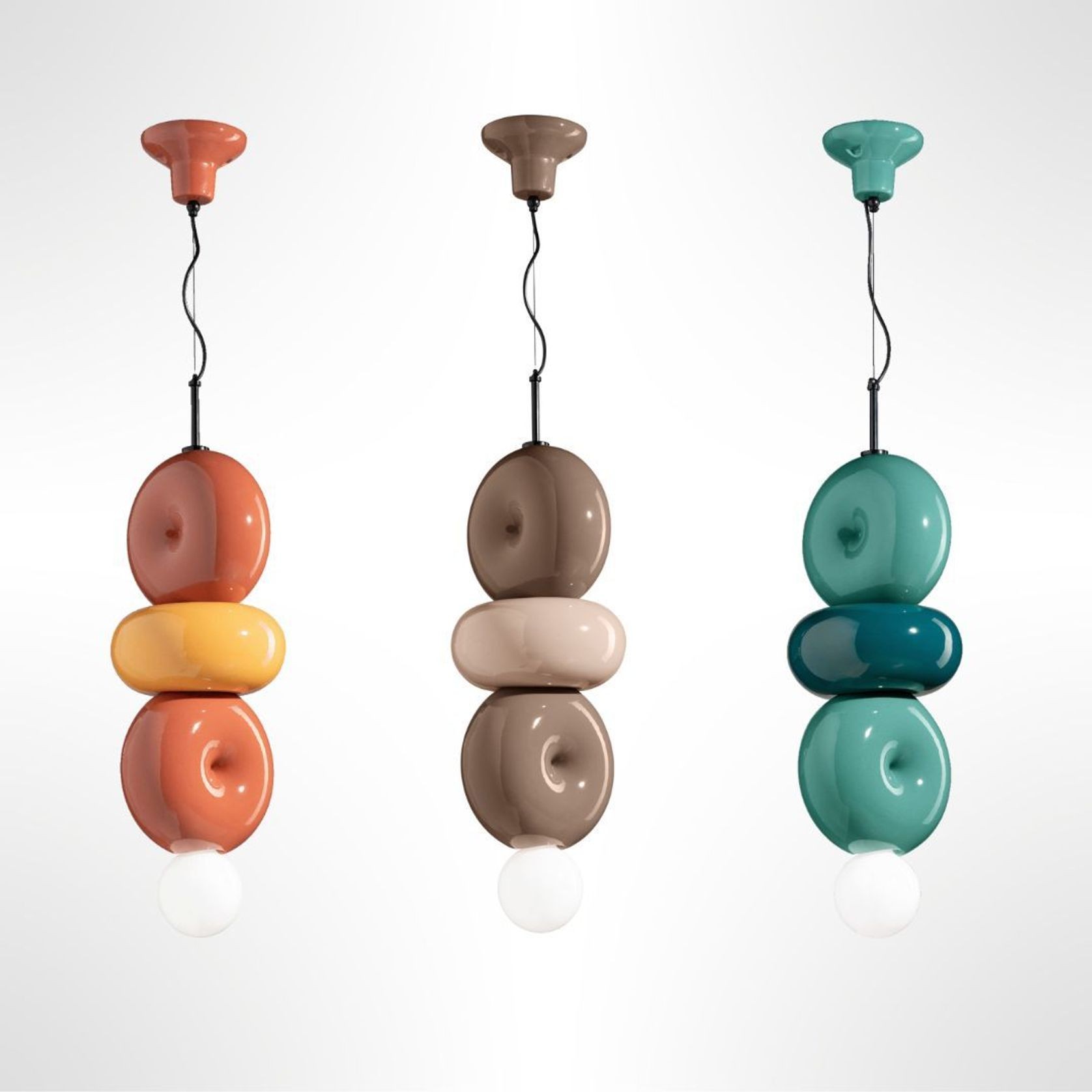 Bumbum Two Stack Pendant gallery detail image