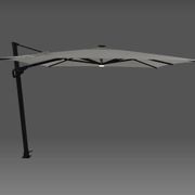 Agave 3m Square Cantilever Umbrella with Sunbrella Fabric gallery detail image