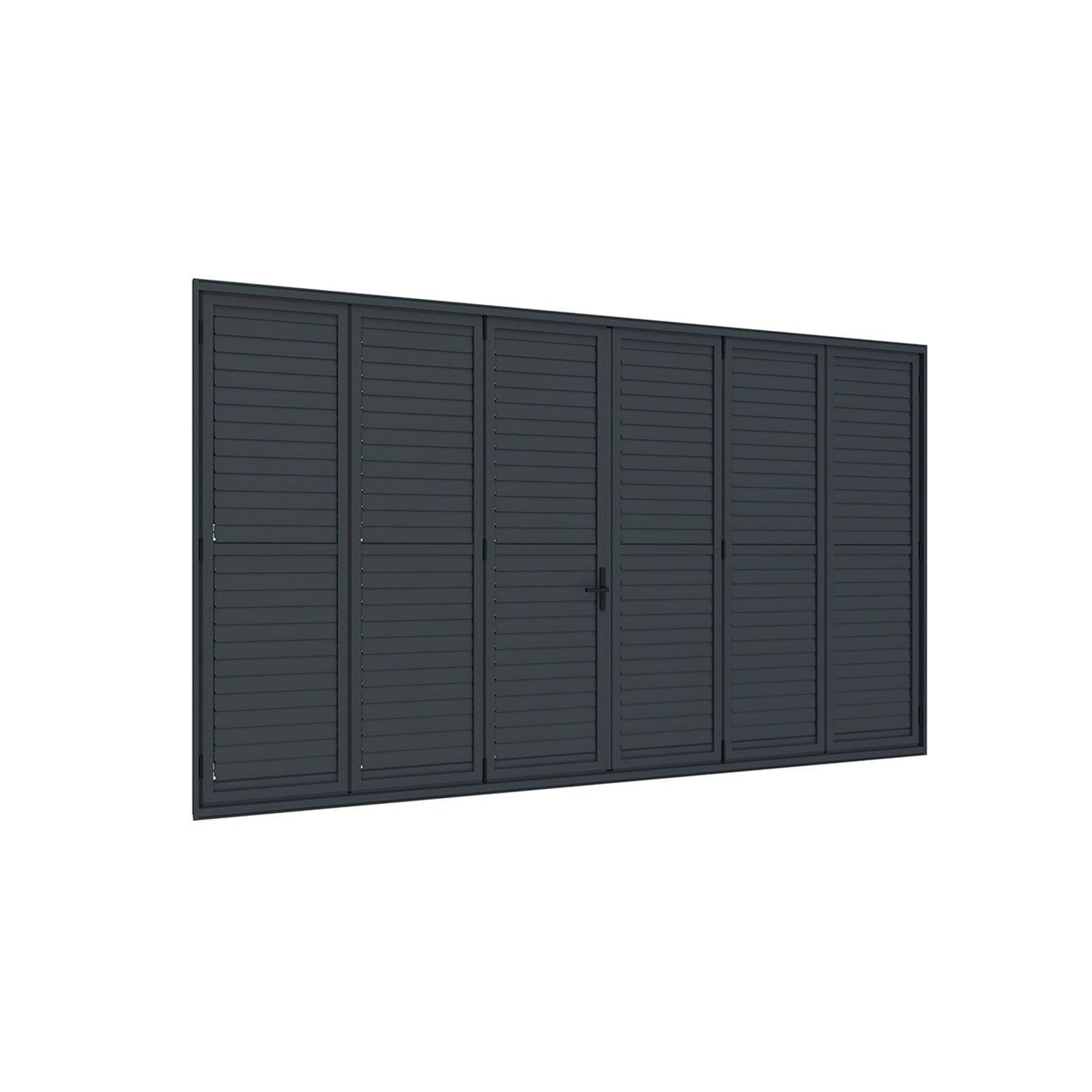 Bifold Shutter Wall For Tasman Freestanding Pergola gallery detail image