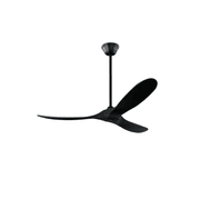 Milano SLIDER Ceiling Fan Junior Matt Black gallery detail image