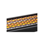 HEATSTRIP Intense Heater Black 3200w gallery detail image