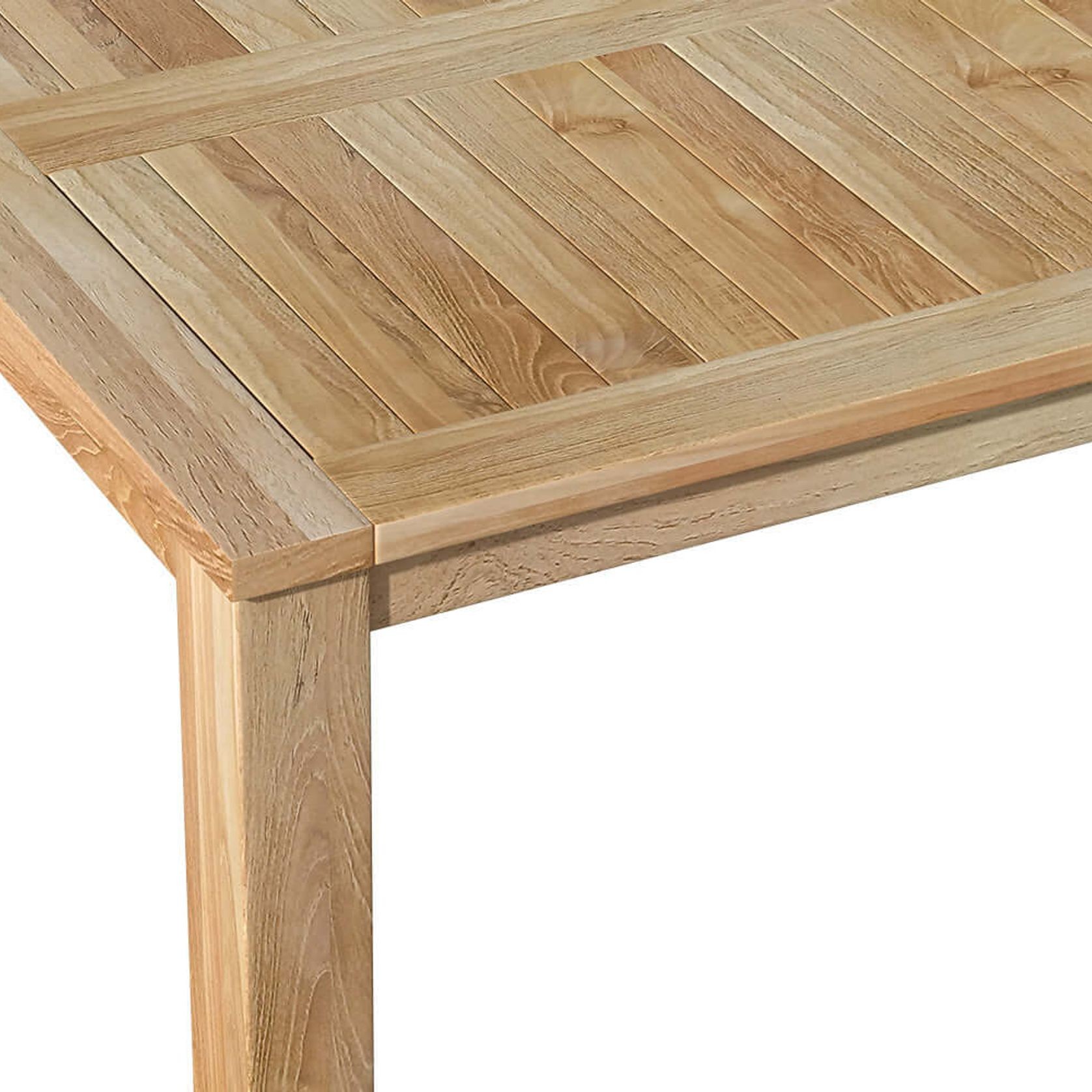 Juniper Teak Square Dining Table 150cm gallery detail image