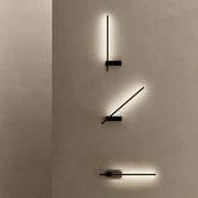 Taka LED Wall Light in Matte Black gallery detail image