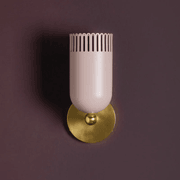Posie 1 Light Wall Light in Natural Dust Pink gallery detail image