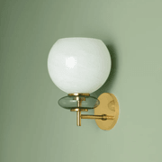 Farah 1 Light Wall Light In Aged Brass gallery detail image