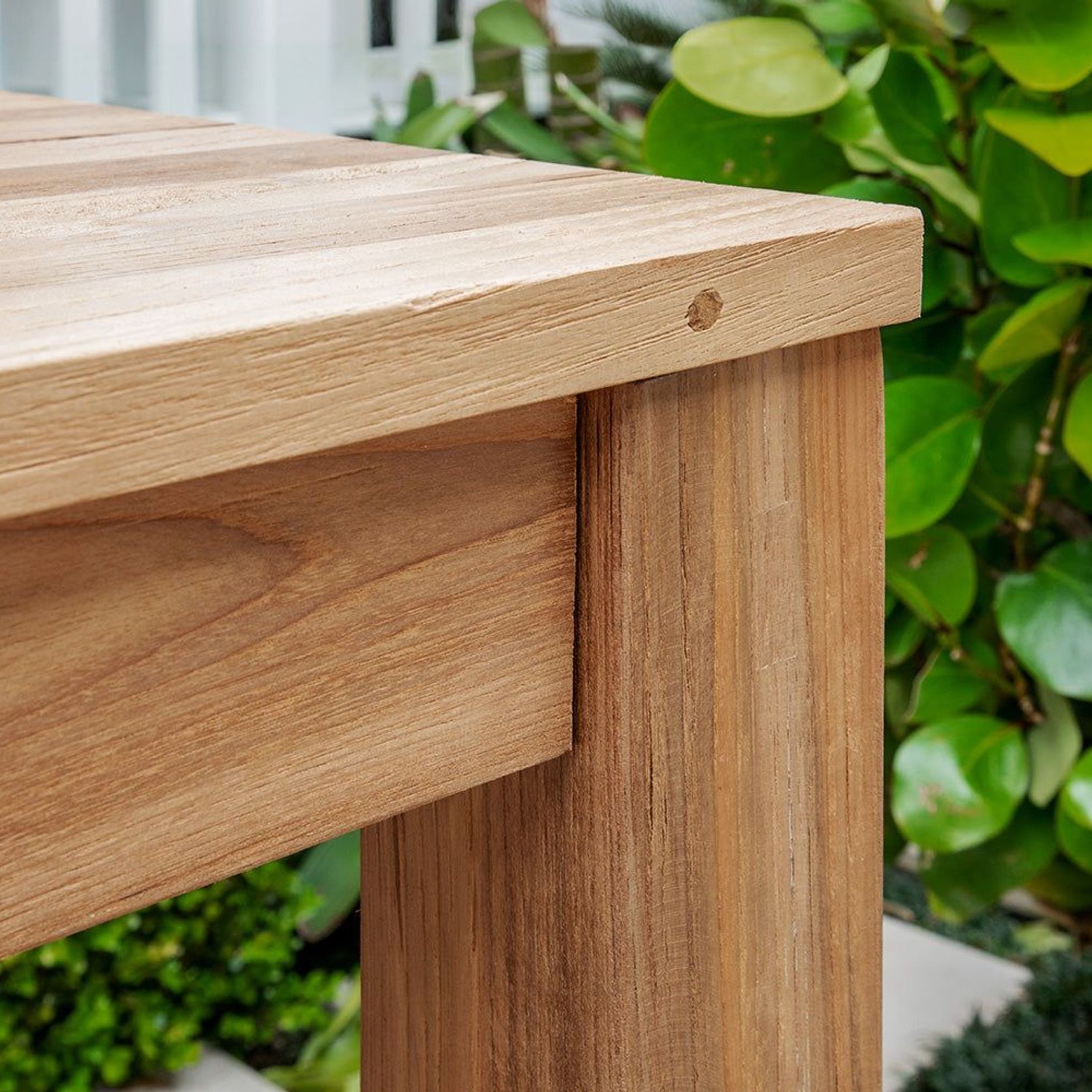 Teak Rectangular Counter Height Table gallery detail image