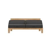 Newport Teak Outdoor Sofa L Sectional - 5 Seat gallery detail image