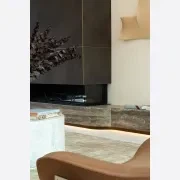 Titanium Vein Cut Travertine Benchtop gallery detail image