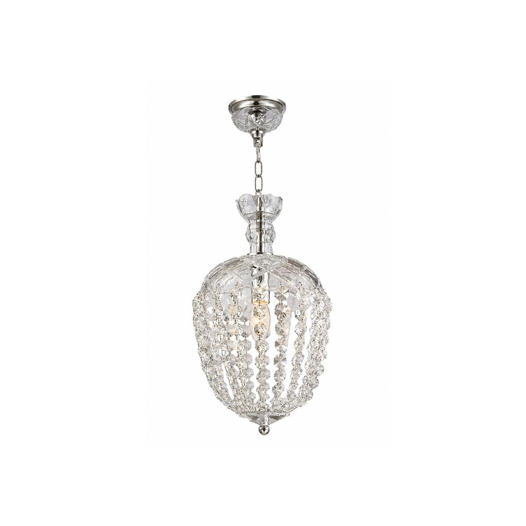 Bohemian Basket Chandelier - Chrome Fixtures - W:20cm gallery detail image