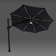 Agave 3m Round Cantilever Umbrella with Sunbrella Fabric gallery detail image