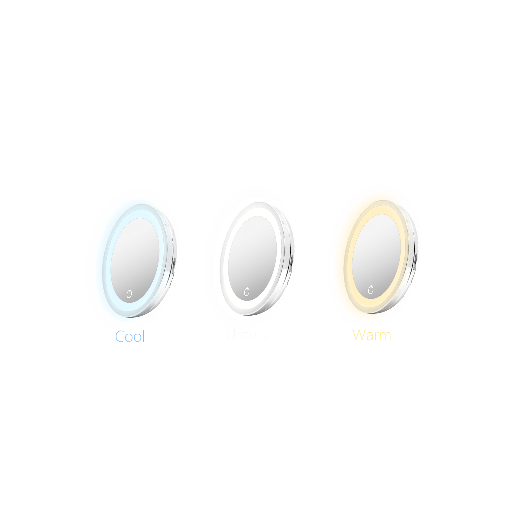 Wall Mount LED Magnify Mirror - Hardwire gallery detail image