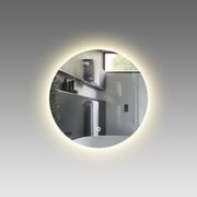 LED Back Light Polished Edge Round Mirror gallery detail image